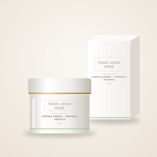 Capsule Cream – Centella Asiatica – private label