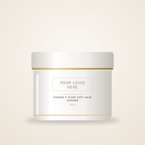 Vitamin C Glow Soft Mask Powder – private label