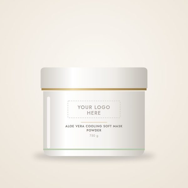 Aloe Vera Cooling Soft Mask Powder – private label