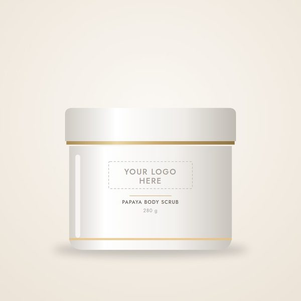 Papaya Body Scrub – private label
