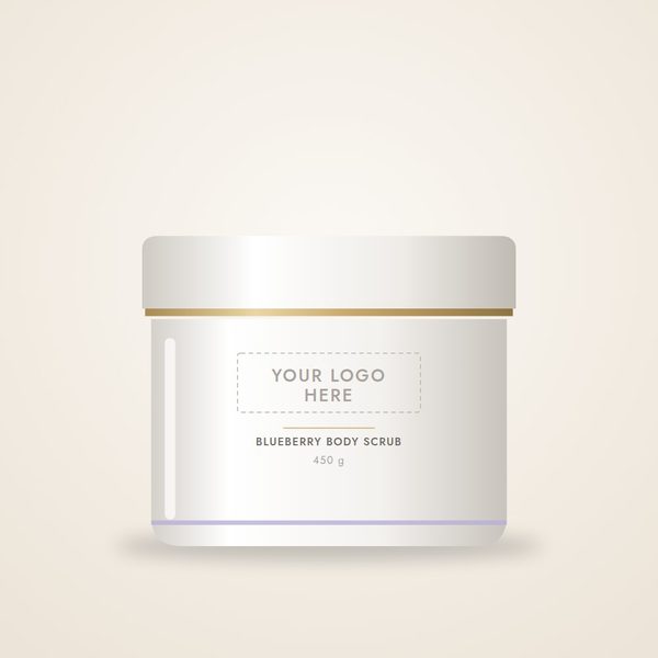 Blueberry Body Scrub – private label