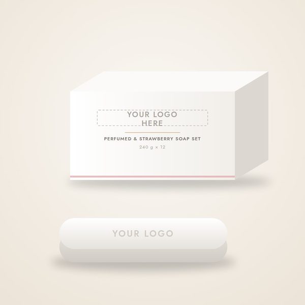 Perfumed & Strawberry Soap Set – private label